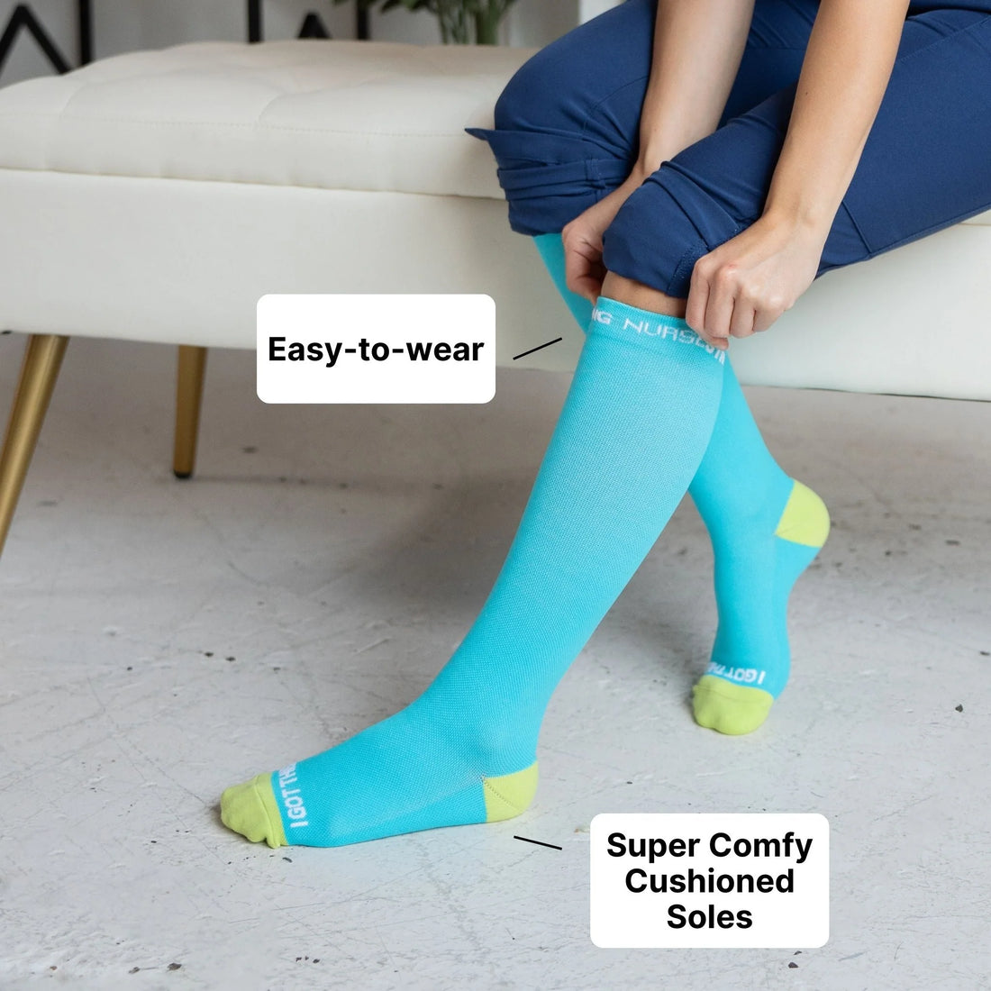 NurseStrong Performance Compression Socks