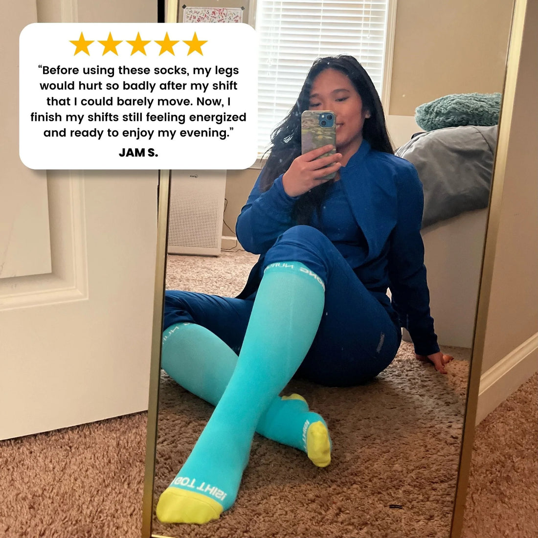 NurseStrong Performance Compression Socks